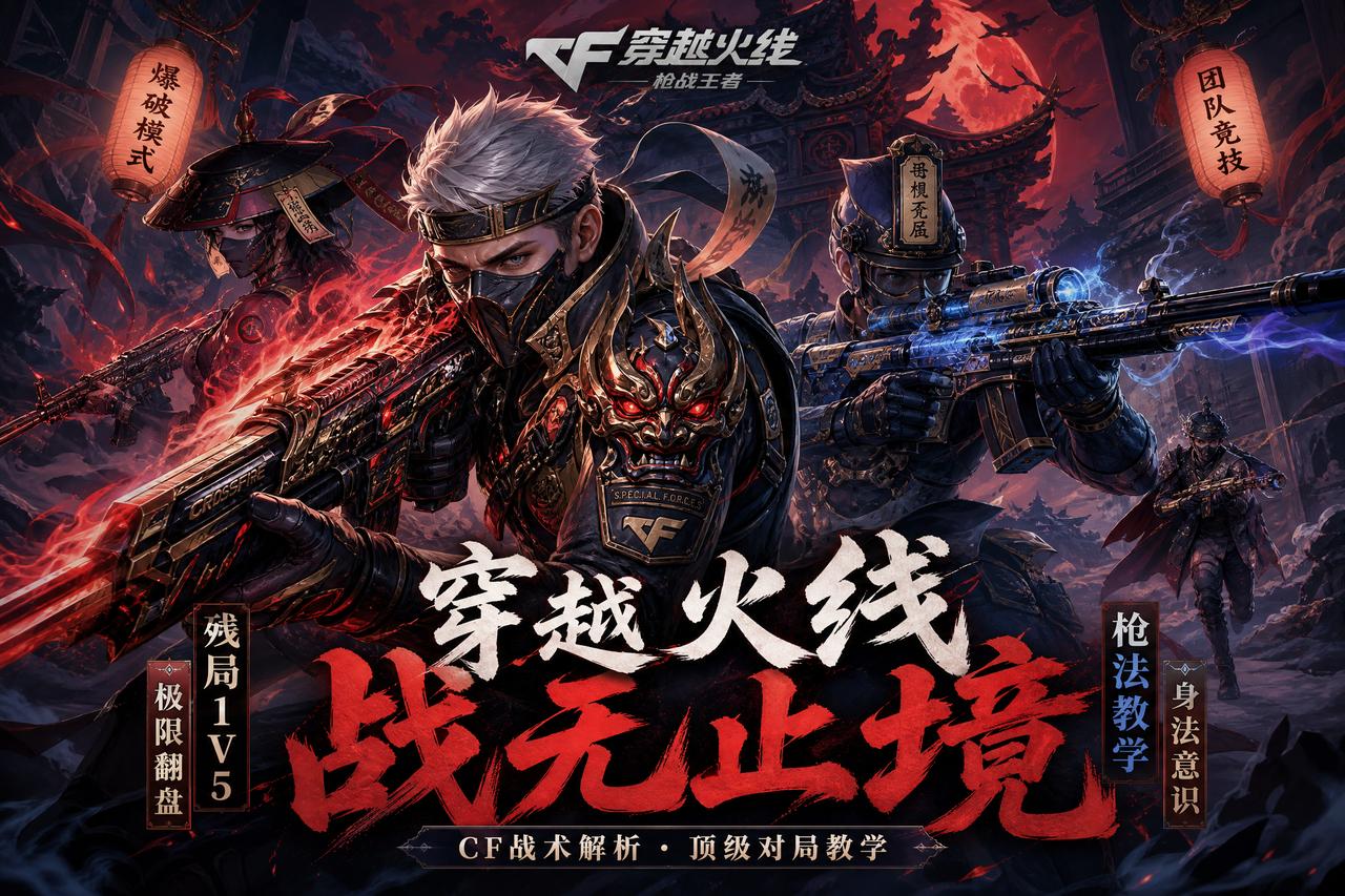 国产主播穿越火线战术视频解说